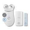 NuFACE Trinity+ Microcurrent Facial Device Kit - FDA Cleared Face Sculpting & Neck Tightening Device to Contour Cheeks & Brows + Microcurrent Gel Activator & Silk Creme view 1