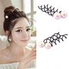 10 Pcs Pearl Spiral Hair Pins Metal Spiral Twist Hairpins Swirl Hair Twists Wedding Bridal Coils Hair Clips view 3