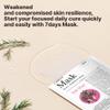 Ariul 7 Days Mask Heartleaf P  Calming & Moisturizing Korean Face Mask with Panthenol & Ceramide, Hydrating & Soothing, Pore Purifying, Vegan Sheet, 10 Masks, 23ml / 0.77 fl. oz Each (Tea Tree M) view 3