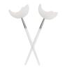 2 Pcs Mascara Guard Shields, Eyelash Eyeline Eyeshadow Shield Guard, Silicone Reusable Eye Makeup Tool, Upper/Lower Eye Guards to Prevent Makeup Residue view 1
