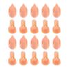 FOMIYES 20pcs Nail Art Practice Fingers Realistic Fake Fingers for Manicure Training Easy to Clean for Nail Technicians and Beginners view 1