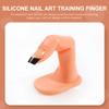 FOMIYES 20pcs Nail Art Practice Fingers Realistic Fake Fingers for Manicure Training Easy to Clean for Nail Technicians and Beginners view 4
