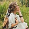 XunYee 3 Pack Feather Hair Clips 1 Boho Feather Headband Hippie Hair Extension with Clip Comb Set for Women Costume(Black and Brown,Boho Style) view 2