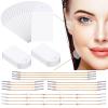 136 Pieces Face Lift Tapes with Lifting Rope Sets 120 Pieces Face Tapes Invisible Patch Instant Facelift Band Adhesive Neck and Eye Patch for Women Ladies Beauty view 1