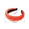 3 Pcs Velvet Braided Headbands Flock Padded Headbands Hair Hoop Hair Head Bands Turban Wide Thick Twist Hairbands view 2