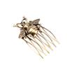 Galsawi 3 Pcs Bee Hair Side Combs Decorative Retro Teeth Design Hair Combs Hair Pins Hair Clips view 2