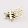 Galsawi 3 Pcs Bee Hair Side Combs Decorative Retro Teeth Design Hair Combs Hair Pins Hair Clips view 4