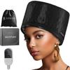 Hair Steamer for Natural Hair Home Use w/10-level Heats Up Quickly, Heat Cap for Deep Conditioning - Thermal Heat Cap for Black Hair, Great for Deep Conditioner (Black) view 1
