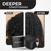 Hair Steamer for Natural Hair Home Use w/10-level Heats Up Quickly, Heat Cap for Deep Conditioning - Thermal Heat Cap for Black Hair, Great for Deep Conditioner (Black) view 2