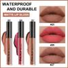 AMY'S DIARY 3Pcs Matte Liquid Brown Lipstick Sets, Brown Lip Stain Long Lasting 24 Waterproof Lip Gloss Makeup Gift Set for Women Lippies(Set09) view 3