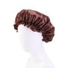 Vepoty Satin Bonnet Silk Sleep Cap 2pcs Head Wrap Night Hat with Elastic Band Sleeping Head Cover for Hair Care Women Men view 2