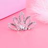 Beaupretty 1pc Colorful Rhinestone Hair Comb for Weddings Bridal Events and Special Occasions Elegant Headwear Accessory for Women and Girls Handmade Bridal Headdress Unique Beauty view 4