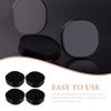 Beavorty 4pcs Makeup Brush Cleaning Sponge for Women Compact Removal Tool for Easy and Safe Makeup Brush Cleaning for Home and Travel Use view 2