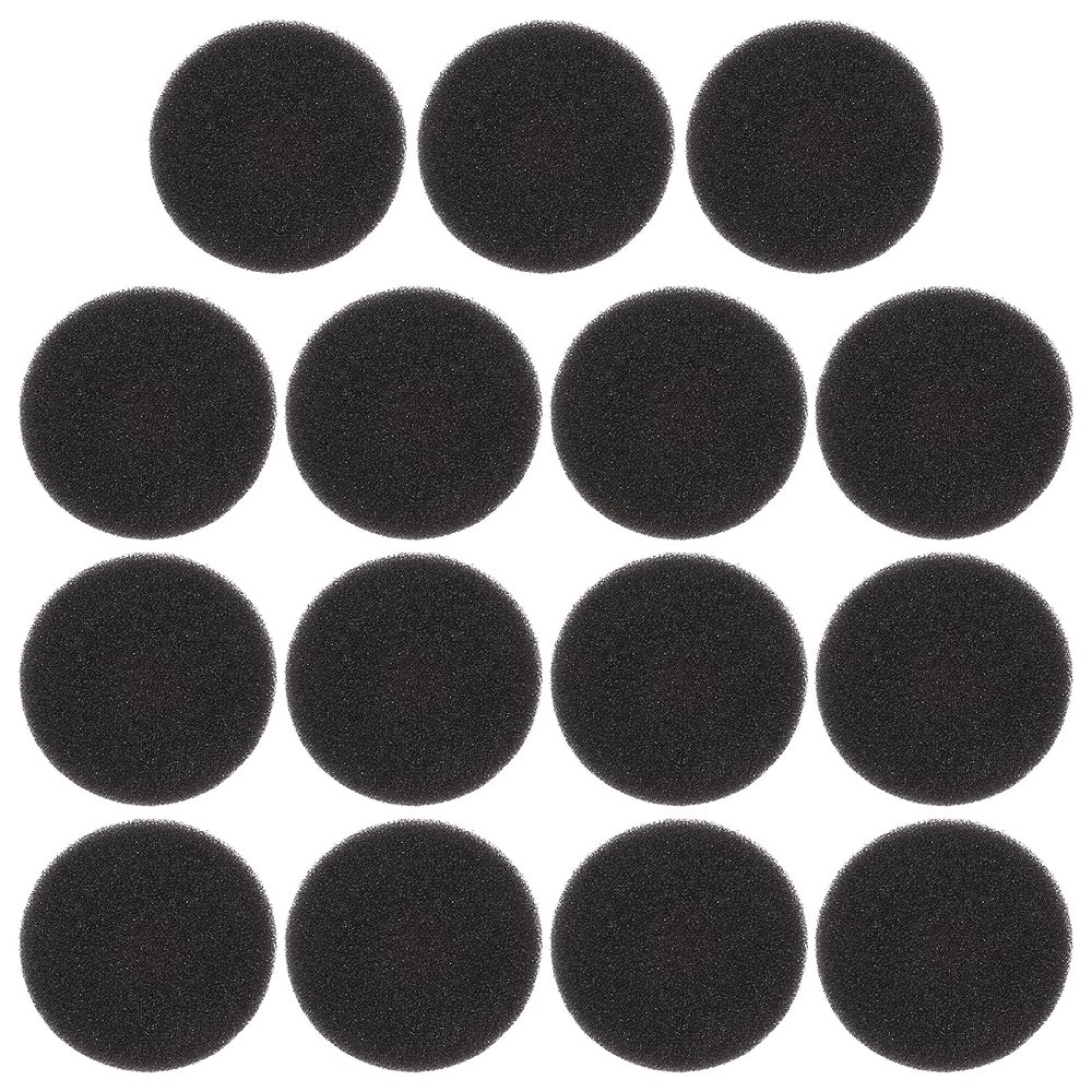 Beavorty 15 Pcs Makeup Brush Cleaner Sponges Compact Dry Sponge Cleaner for Eye Shadow and Makeup Brushes Travel Size 3.14X3.14X1.18 Inches