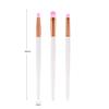 3pcs Wooden Handle Nylon Bristles Makeup Brush Cosmetics Powder Blush Brush Kit for Woman (T- 03-005) for Women and Girls view 2