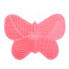 Beavorty 1pc Butterfly Shape Makeup Brush Cleaning Pad Suction Cups Silicone Scrubber for Easy Cleaning for Home Salon Use Flexible Portable Design Tool view 1