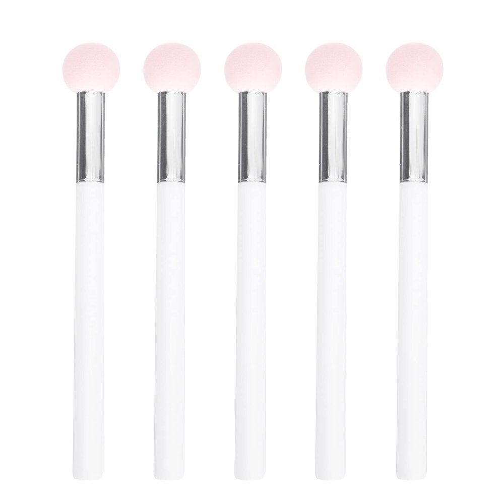 Beavorty 5pcs Dual Use Mushroom Makeup Sponge Applicator for Concealer and Foundation Wet and Dry Cosmetic Blending Tools for Women