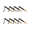 Beavorty 8pcs Grafting Eyelash Cleaning Brushes Makeup Face Cleaners Soft Bristles for for Salon Use and Home Black Handle view 1