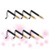Beavorty 8pcs Grafting Eyelash Cleaning Brushes Makeup Face Cleaners Soft Bristles for for Salon Use and Home Black Handle view 2