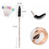 Beavorty 100pcs Disposable Eyelash Applicator Brushes Crystal Rod for Mascara Application and Eyelash Separation for Beauty Salons and Personal Use Rosy Color view 2