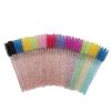 Beavorty 100pcs Disposable Eyelash Brushes Crystal Rods for Makeup Application for Eyelash Extensions and Separation Green Wands for Professional and Home Use view 4