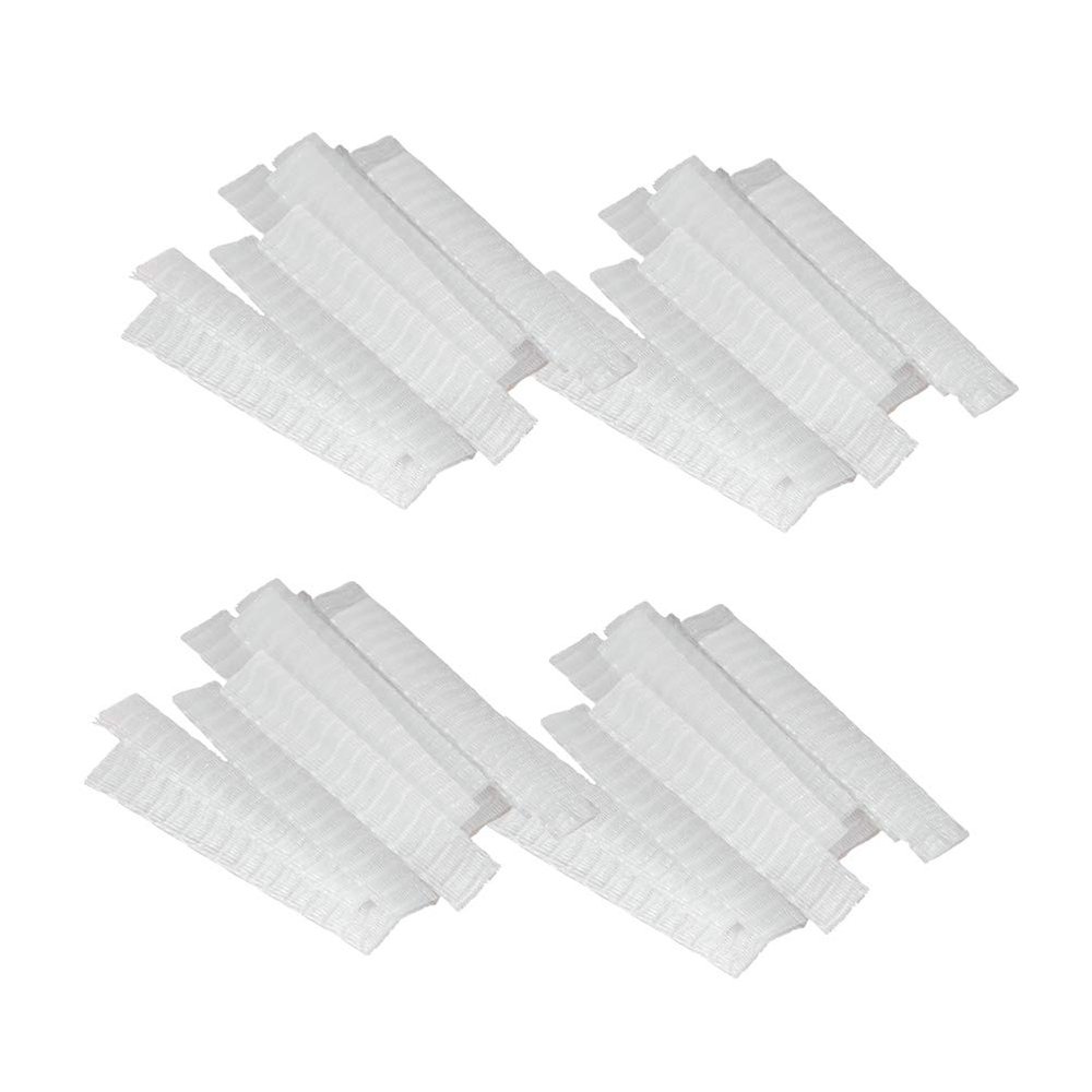 Beavorty 100pcs Pe Plastic Makeup Brushes Protective Sleeves Breathable Covers for Keeping Brushes Clean and Organized for Daily Use and Travel