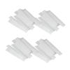 Beavorty 100pcs Pe Plastic Makeup Brushes Protective Sleeves Breathable Covers for Keeping Brushes Clean and Organized for Daily Use and Travel view 1