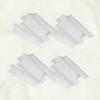 Beavorty 100pcs Pe Plastic Makeup Brushes Protective Sleeves Breathable Covers for Keeping Brushes Clean and Organized for Daily Use and Travel view 4