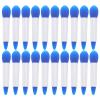 Beavorty 1set Double-ended Silicone Lip Mask Brushes for Even Lip Application Easy to Clean Makeup Tool for Home and Salon Use Silicone White Handle view 1