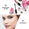 Beavorty 1set Double-ended Silicone Lip Mask Brushes for Even Lip Application Easy to Clean Makeup Tool for Home and Salon Use Silicone White Handle view 2