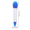 Beavorty 1set Double-ended Silicone Lip Mask Brushes for Even Lip Application Easy to Clean Makeup Tool for Home and Salon Use Silicone White Handle view 4