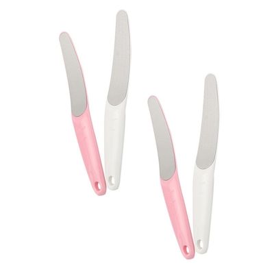 COHEALI Stylish Manicure Set 4pcs Nail Files Professional Nail File Set Supplies Random Color