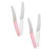 COHEALI Stylish Manicure Set 4pcs Nail Files Professional Nail File Set Supplies Random Color view 1