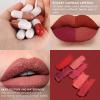 LSxia 18 Colors Capsule Pills Lipstick Mini Lip-Stick Set, Long Lasting Mini Matte Lipstick Lip Stain Lip Tint - Labiales Mate 24 Horas Originales, Cute Dark Red Matte Lipsticks Set for Women view 2