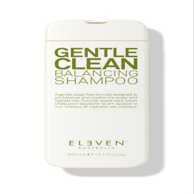 ELEVEN AUSTRALIA Gentle Clean Balancing Shampoo - Mild Daily Sulfate Free Shampoo for All Hair Types, Removes Buildup, Lightweight & Moisturizing, Hydrating Formula for Men & Women - 10.1 fl oz