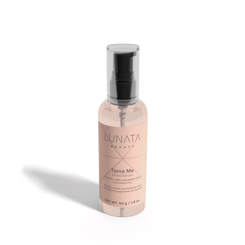 Lunata Tame Me Gloss Hair Serum | Dry Damaged Hair Treatment For Frizz Control, Hair Repair, Hair Shine & Gloss | Anti Frizz Hair Care Products For Frizzy Hair | 50g / 1.8 oz