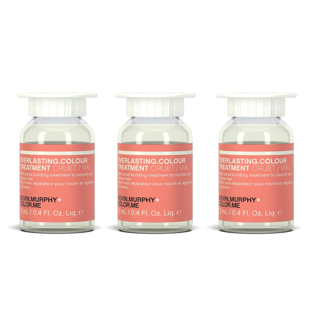 KEVIN.MURPHY EVERLASTING.COLOUR LEAVE-IN - Weightless Colour Lock - For Coloured Hair - Bond Building Hair Treatment - Colour Protection - 12 mL / 0.4 fl oz (Pack of 3)