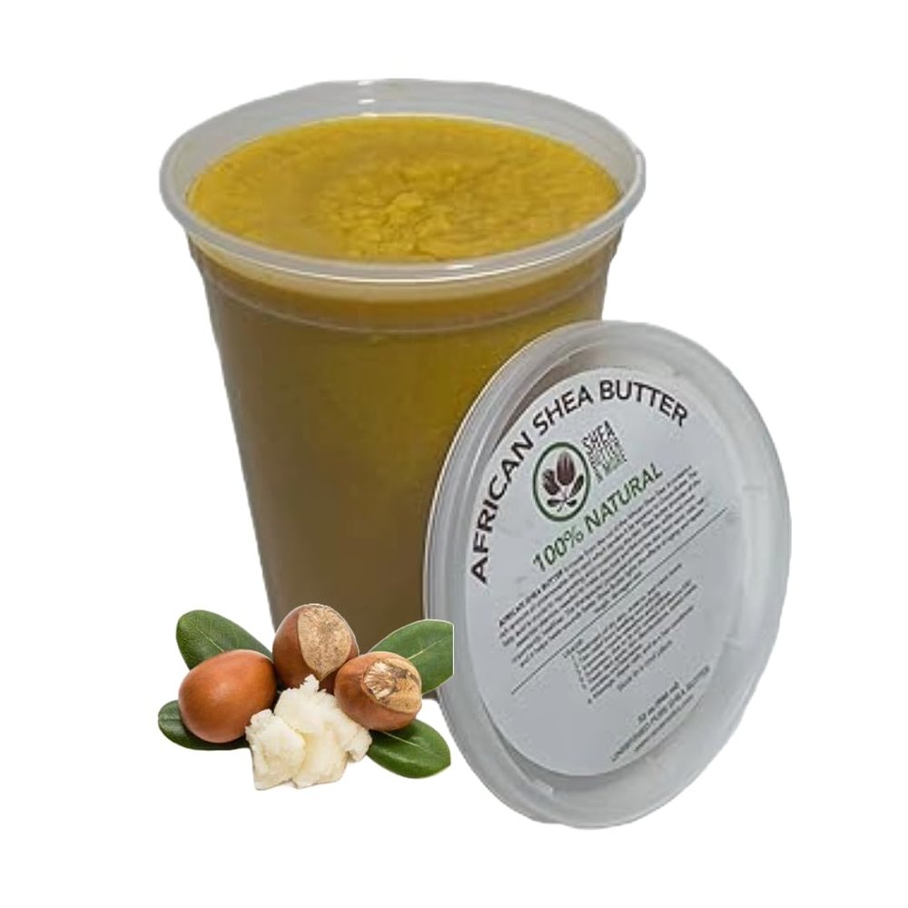 African Shea Butter 32 oz Yellow