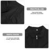 Lurrose Hair Dye Clothes Hair Treatment Short Sleeve Work T Shirts Clothes Simple Hair Treatment Shirts for Barber Shop Man Woman Use Black XL view 3