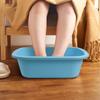 HOMELEX Foot Soaking Bath Basin, Large Size Feet Massager Tub, at Home Spa Pedicure Treatment, 2 Pack Green&Blue view 3
