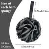 10 Pack Bath Sponge Shower Loofahs 40g,Mesh Pouf Bath Scrunchies Body Wash Puff,Body Scrubber Exfoliating Bath Sponge for Women and Men view 2