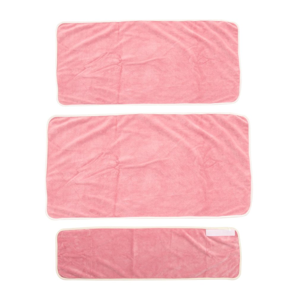 Beavorty White Towels Bathroom Sets 1 Set Spa Facial Towel Bath Shower Beauty Head Wrap Absorbent Hair Wrap Supple Chest for Home Barber Shop Salon Supplies