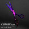 Professional Hair Cutting Shears, 6inch professional japan 440c purple Left handed hair scissors cutting barber haircut thinning shears hairdressing scissors (Color : Cutting) view 3