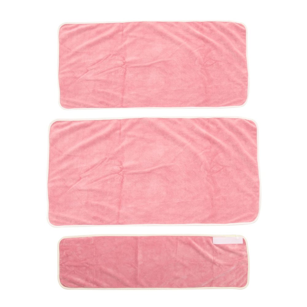 Beaupretty 1set Microfiber Hair Towel for Spa and Salon Use Includes Wrap Body Wrap and Pillowcase Fast Drying High Absorption for Skin Care and Beauty Treatments