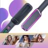 ZLDGYG Hair Straightener Brush Hair Straightener Comb Anti-Scald Hair Straightening Brush Fast Heating Ceramic (Color : Gray, Size : One Size) view 4