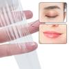XIAOYU 200 Meters Disposable Eyebrow Tattoo Plastic Wrap Preservative Film, Make Up Transparent Plastic Roller for Lip Blush, Eyebrow Lamination & Lash Lift, Pack of 3 view 3