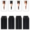 XIAOYU 4-in-1 Plastic Duckbill Shape Eyebrow Pencil Shaper for Lip Liner Eyebrow & Eyeliner Pencils, Pack of 4, Black view 3