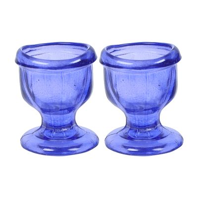 Glass Eye Wash Cup with Engineering Design to Fit Eyes for Effective Cleansing Superior, Smooth Edge,Snug Fit- with Storage Container Soothing Relief from Allergens, Irritants, Makeup, Dust, Dry Eyes