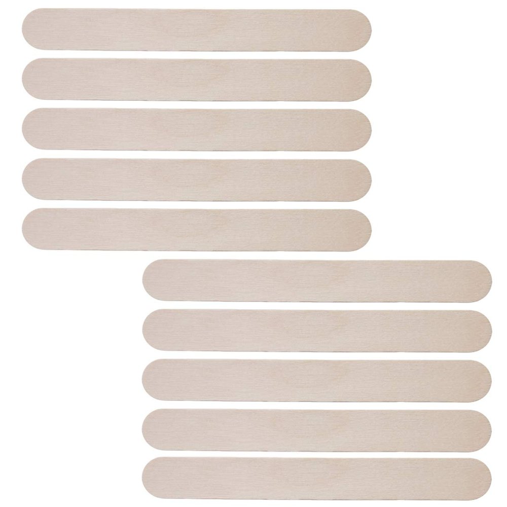 FOMIYES 1pcs Wooden Wax Applicator Sticks for Hair Removal Wax Spatula for Easy Application in Salon or Home Use Material for -term Care