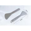 2Pcs Stainless Steel Cosmetic Spoon Spatulas Makeup Spatula Eye Cream Spoon Beauty Scoop Mini Spoon Makeup Beauty Spoons Mini Cosmetic Skincare Spatula for Home Salon, Silver view 2